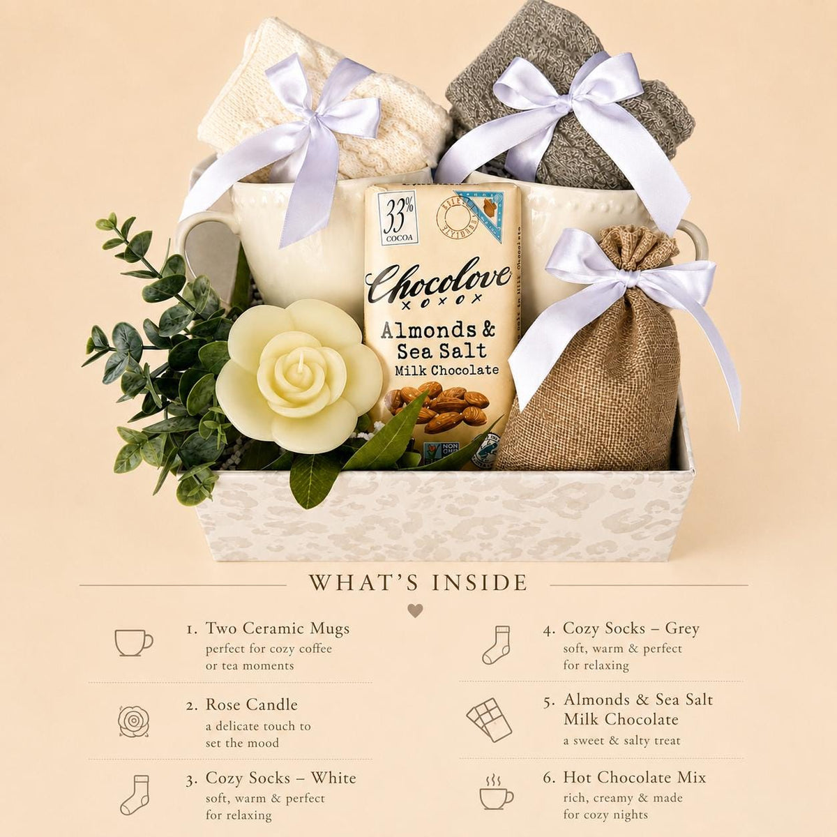 The Cozy Connection Couples Gift Box