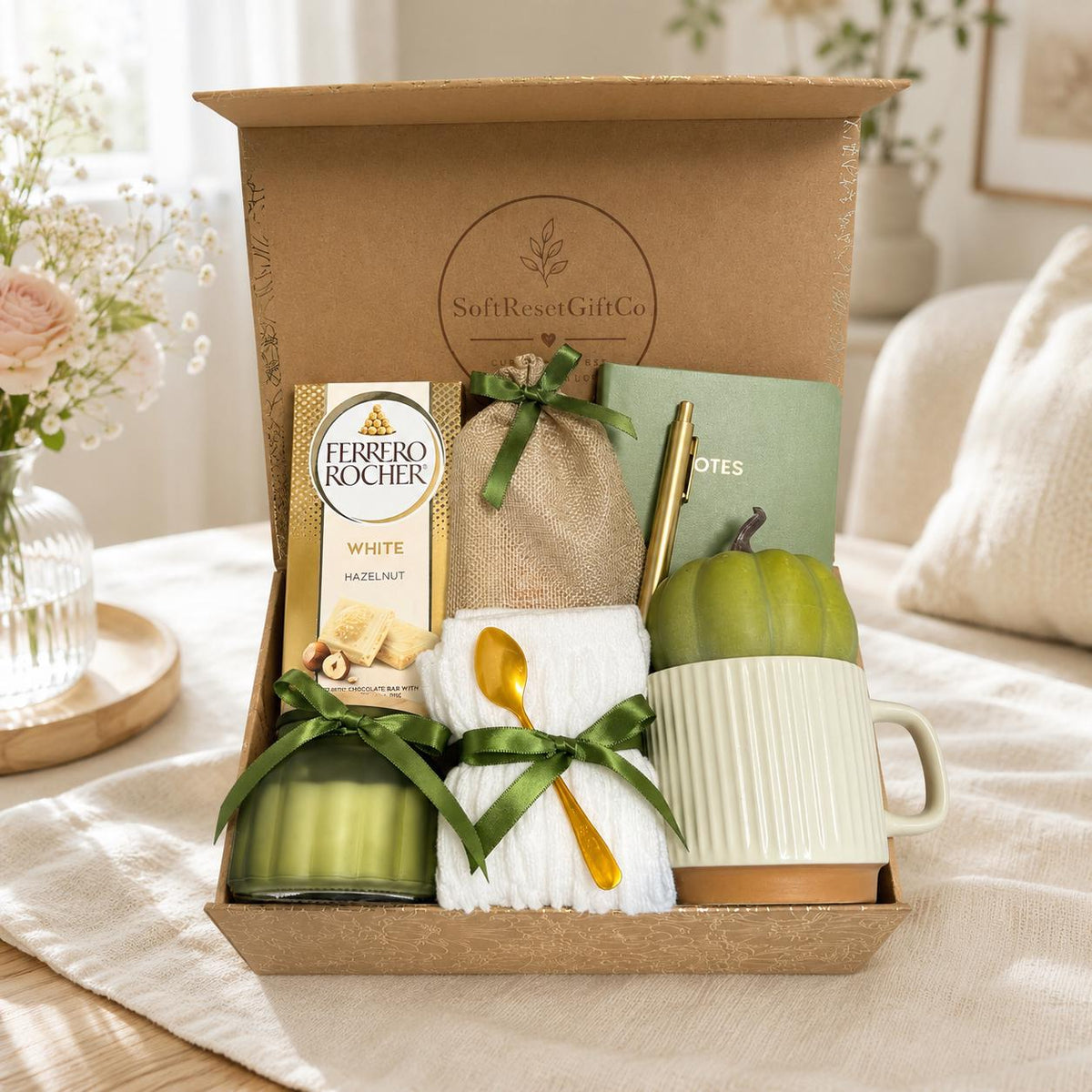 Green Pumpkin Gift Box