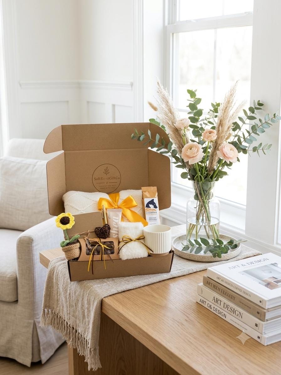 Sunflower Gift Box