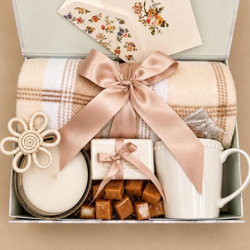 Almond Blossom Self Care Gift Box