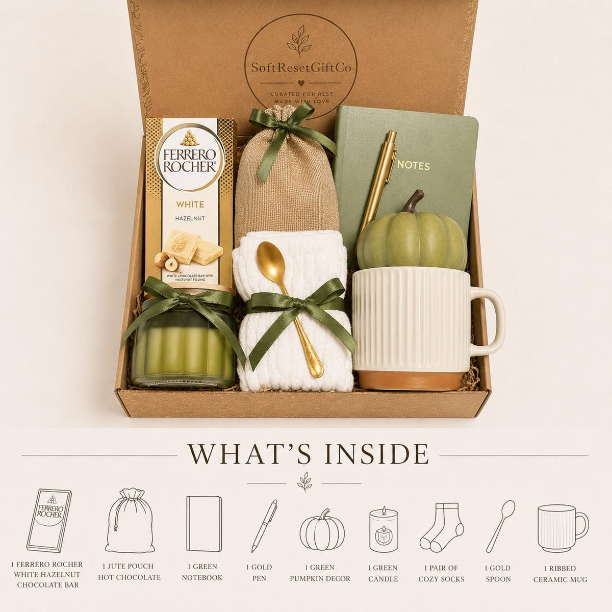 Green Pumpkin Gift Box