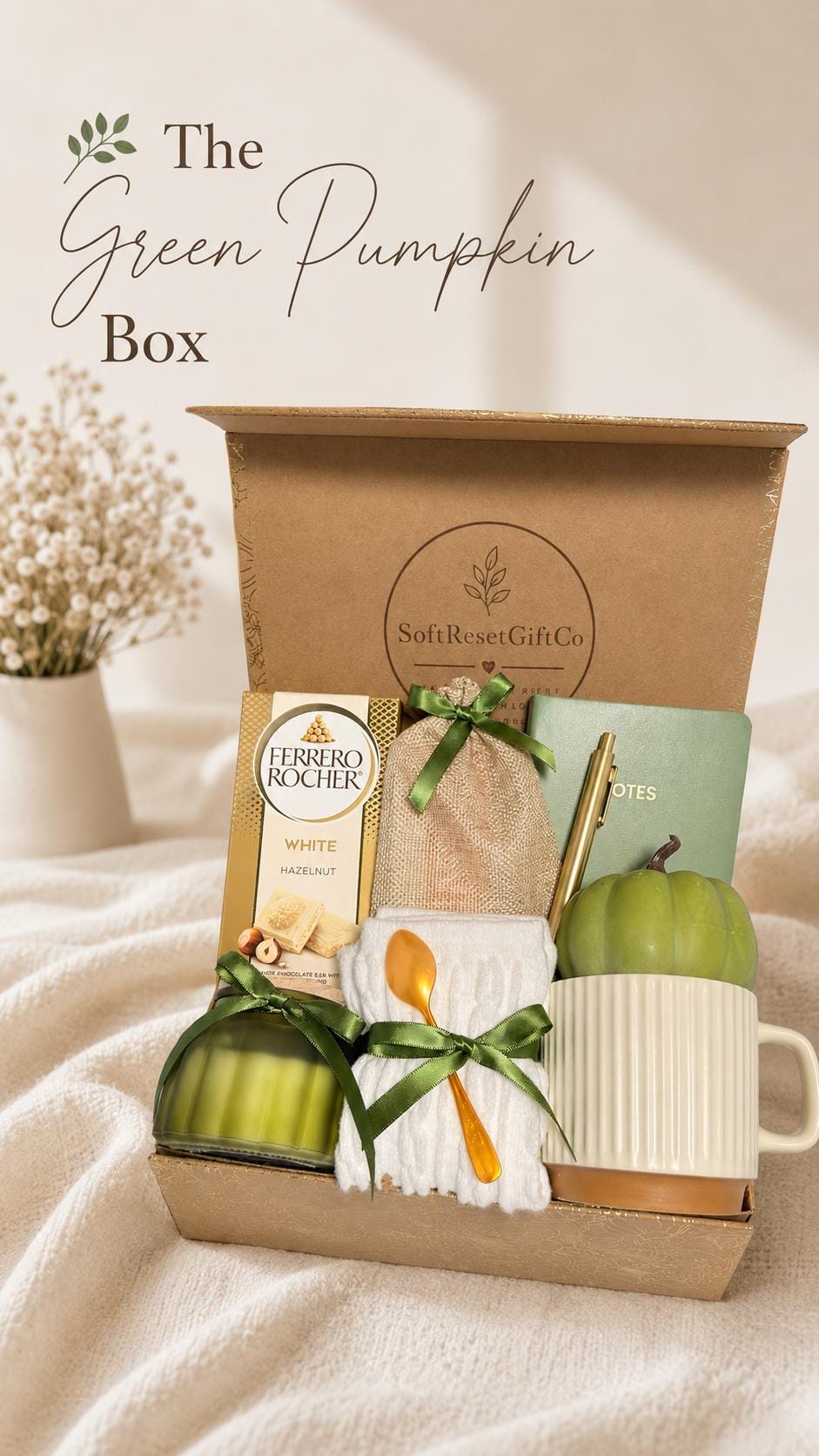 Green Pumpkin Gift Box
