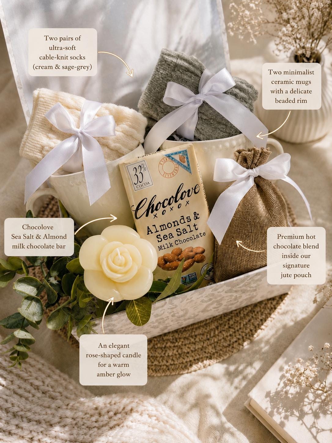 The Cozy Connection Couples Gift Box