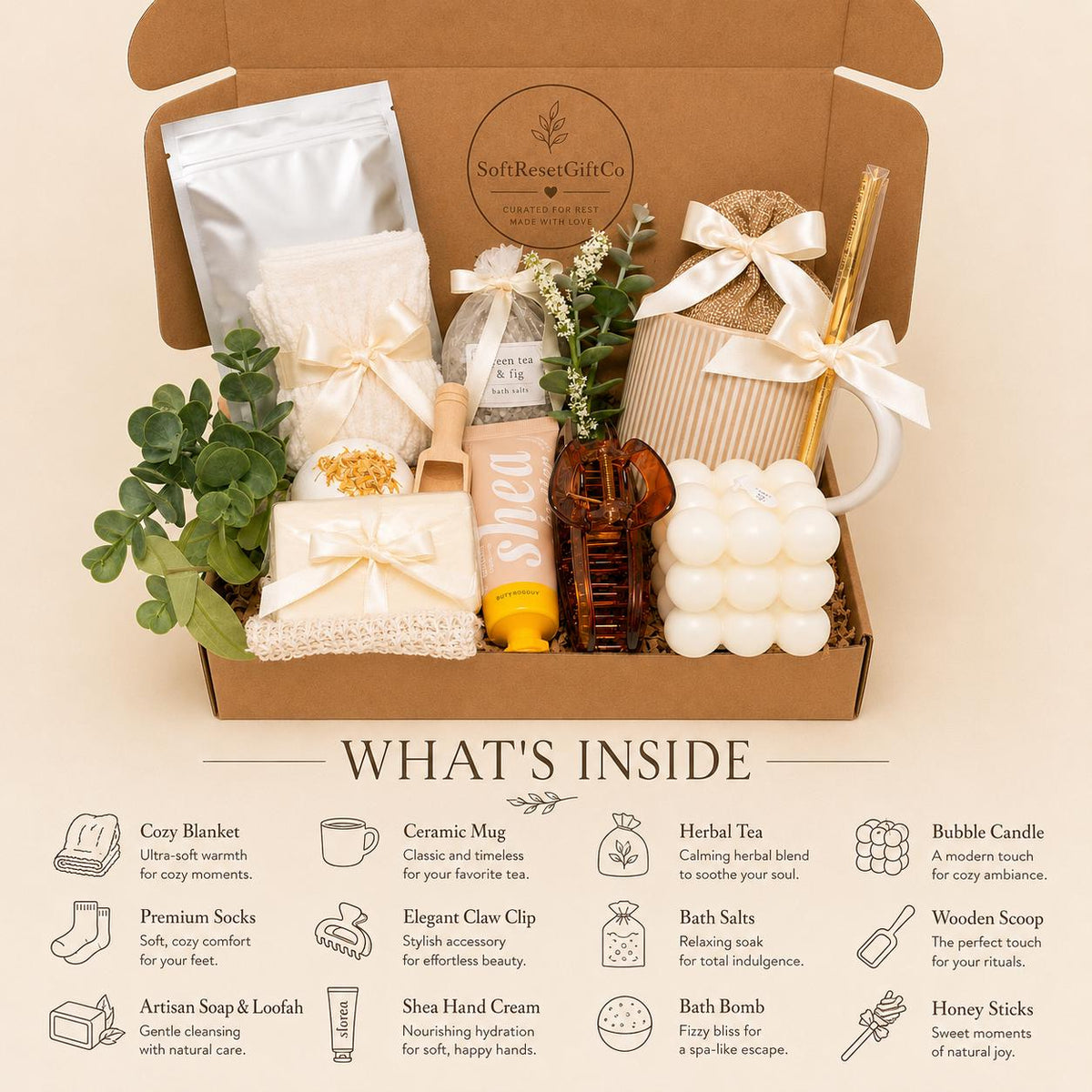 At Home Spa Gift Box