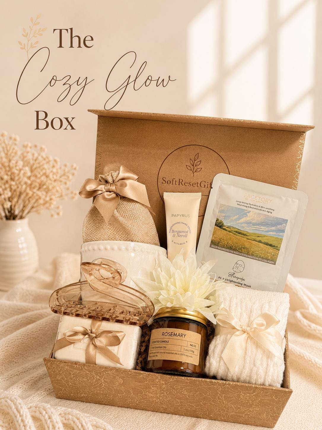 Cozy Self Care Birthday Spa Gift Box