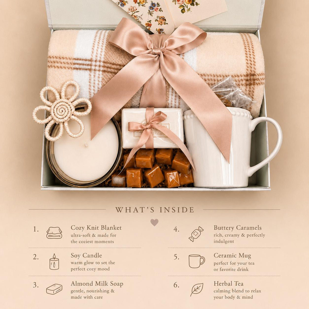 Almond Blossom Self Care Gift Box