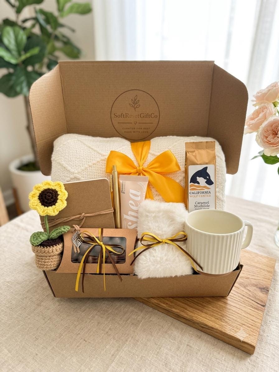 Sunflower Gift Box