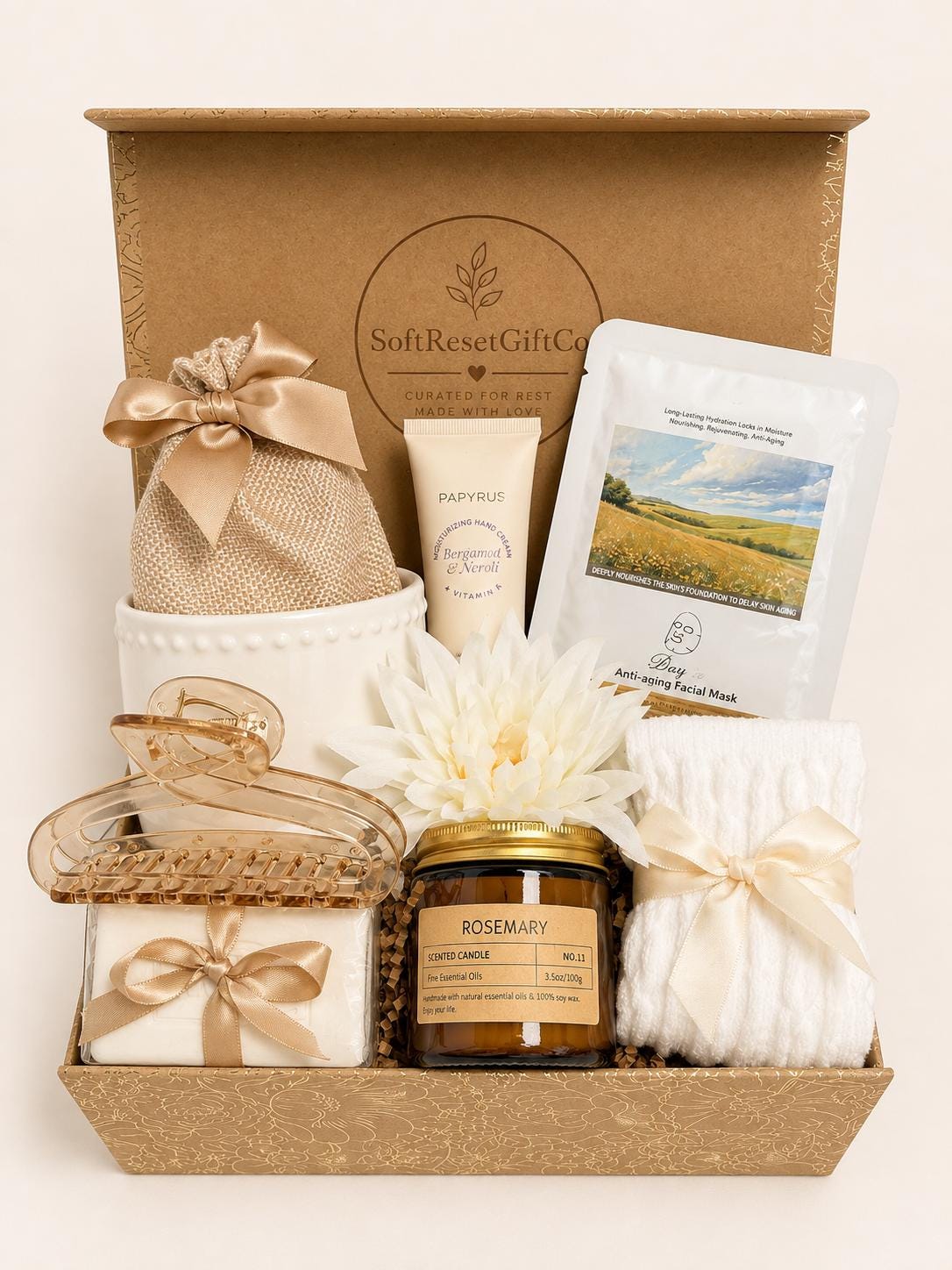 Cozy Self Care Birthday Spa Gift Box