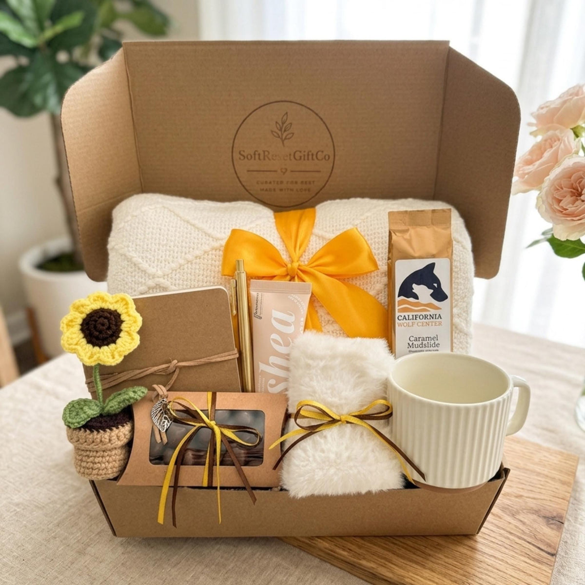 Sunflower Gift Box